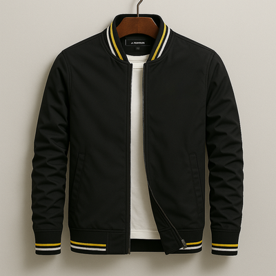 Elias™ | Elegant bomberjakke med striper