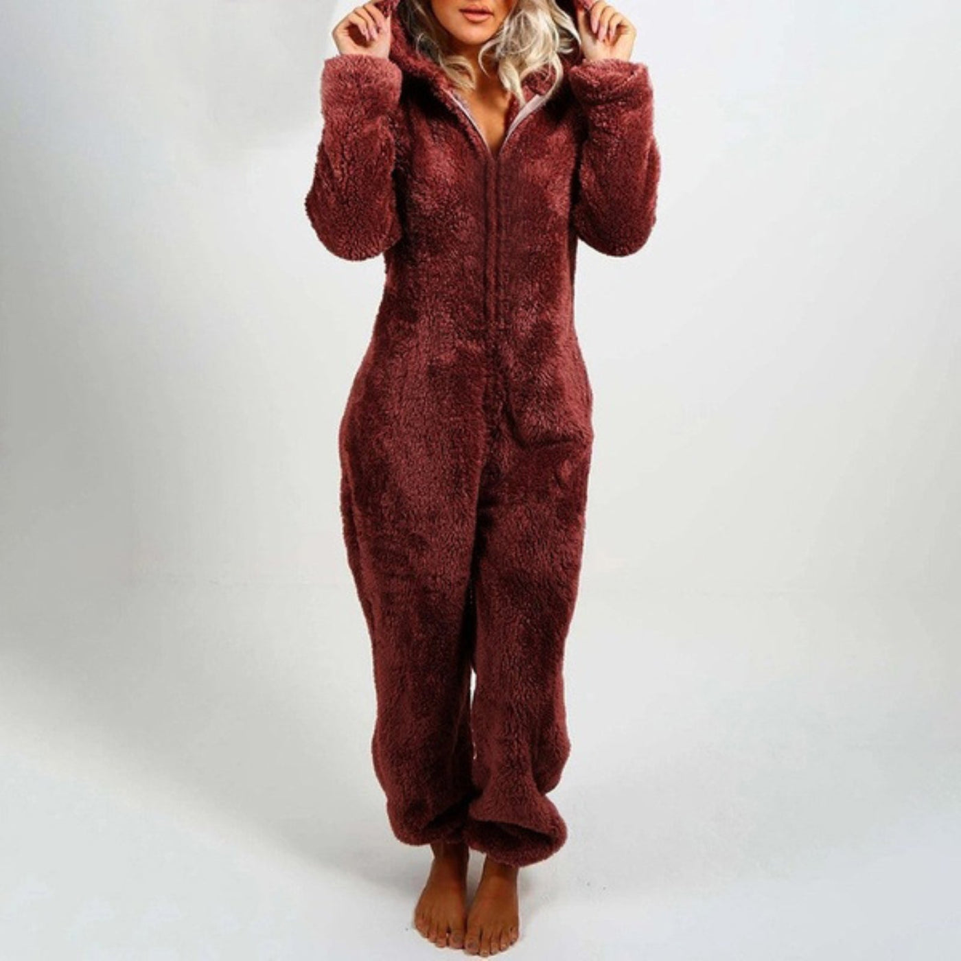 Sabine - Onesie i Myk Fleece