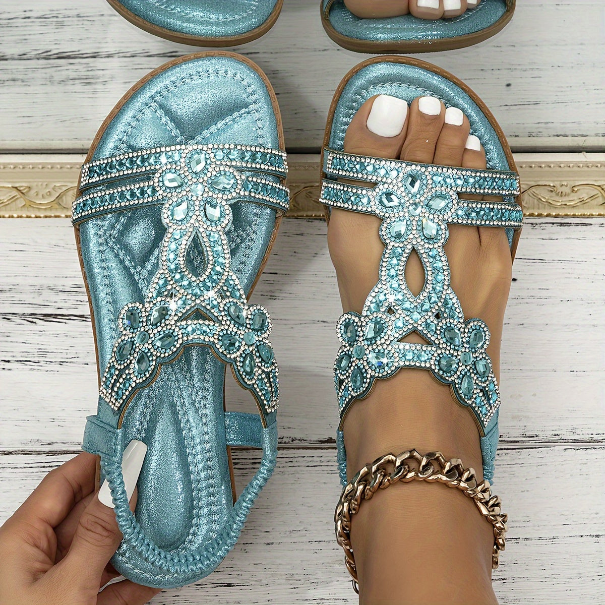 Christal™ - Ortopediske Boho-Sandaler