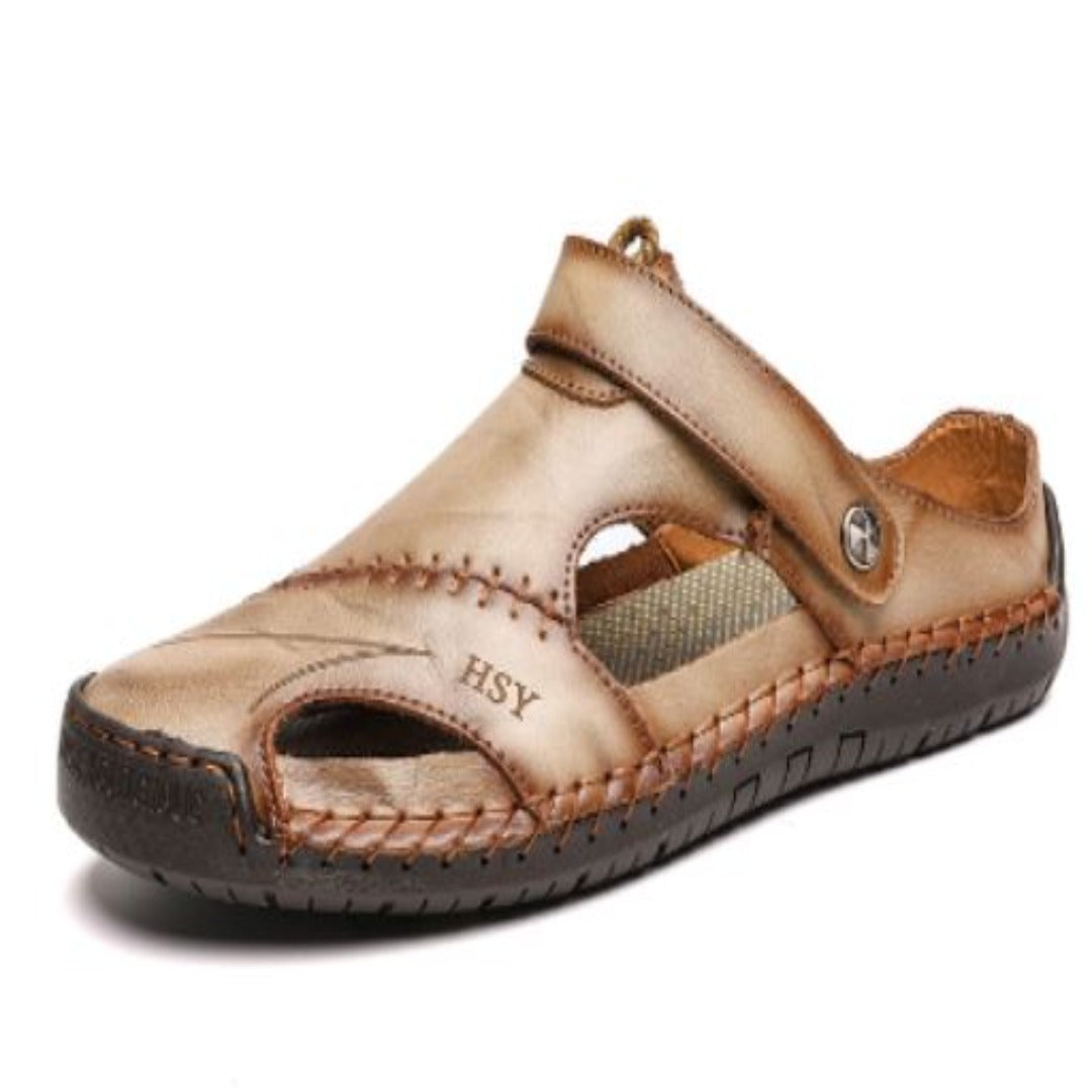 Alfred™ - Utesandaler i Mykt Skinn