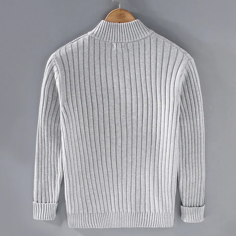 Thibault™ - Uformell Cardigan med Glidelås