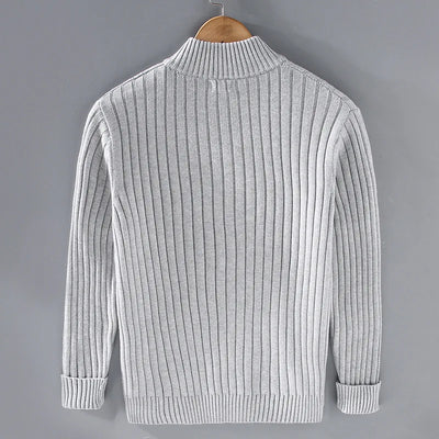 Thibault™ - Uformell Cardigan med Glidelås