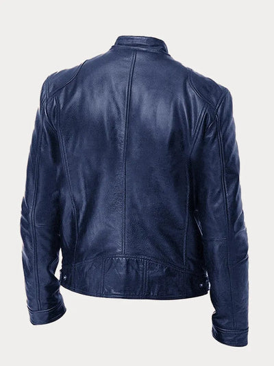 Adrian™ | Avslappet skinnjakke