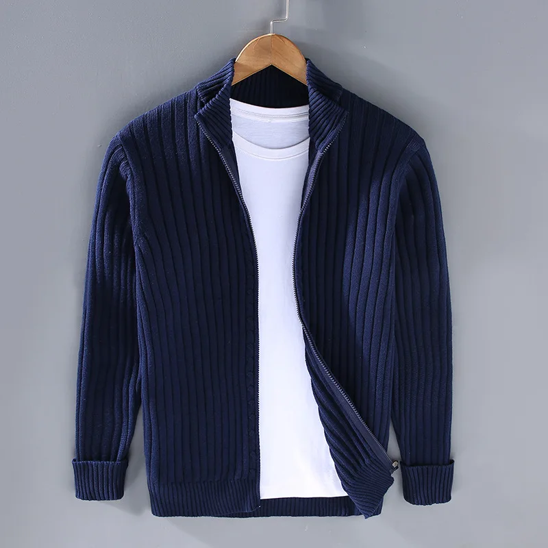 Thibault™ - Uformell Cardigan med Glidelås