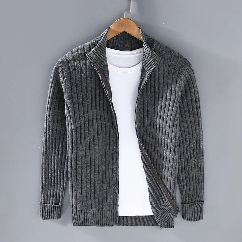 Thibault™ - Uformell Cardigan med Glidelås