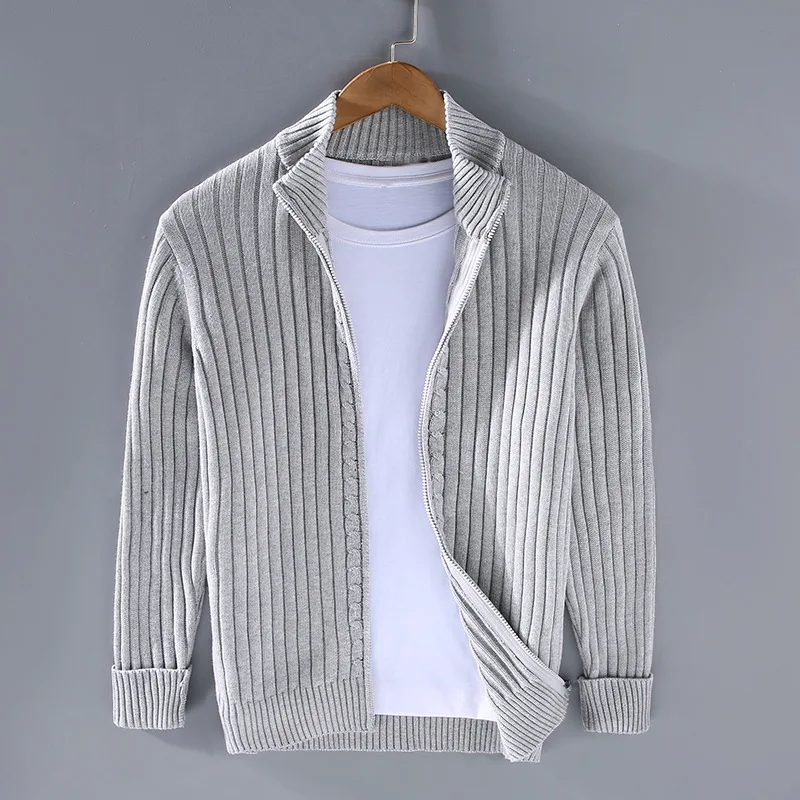 Thibault™ - Uformell Cardigan med Glidelås