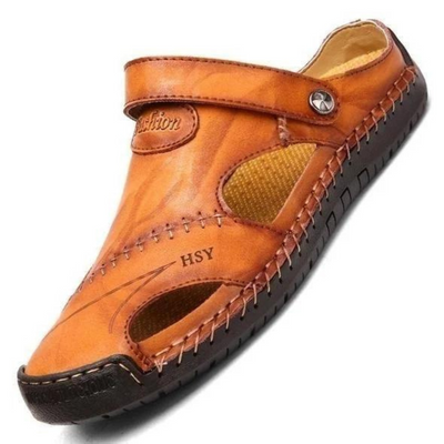 Alfred™ - Utesandaler i Mykt Skinn