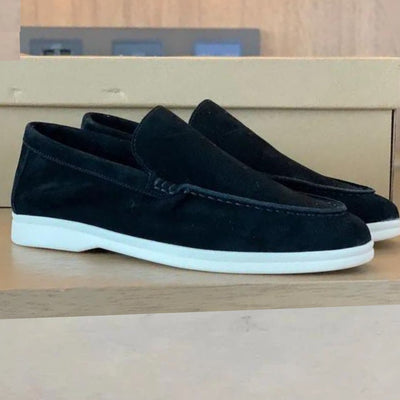 Kevin™ - Loafers i Semsket Skinn